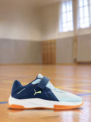 PUMA Hallenschuh Blau