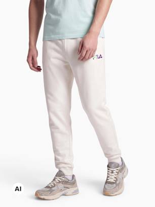 FILA Pantalon de survêtement blanc