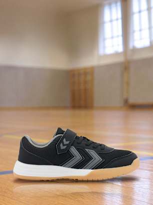 hummel Hallenschuh Schwarz