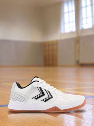 hummel Hallenschuh Weiß