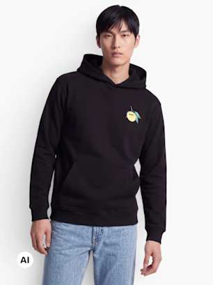 FILA Sweat à capuche Noir