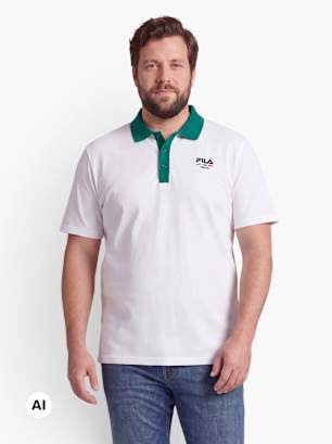 FILA Polo-Shirt Weiß