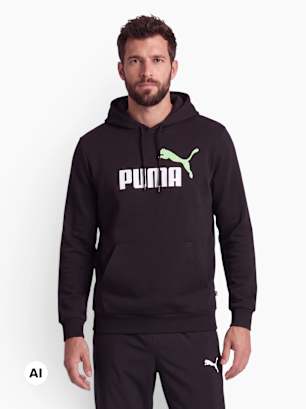 PUMA Sweat à capuche noir