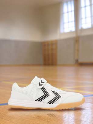 hummel Hallenschuh Weiß