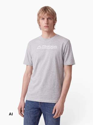 Kappa T-Shirt Grau