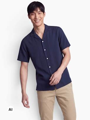 JJ Rebel Hemd Dunkelblau