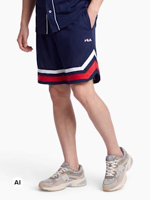 FILA Short Bleu foncé
