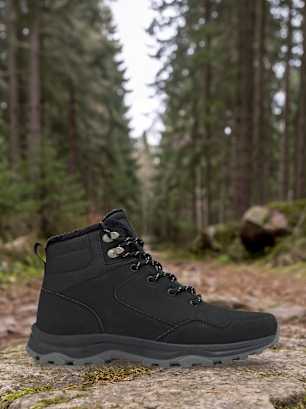 Vty Bottes à lacets noir