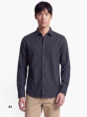 JJ Rebel Hemd Dunkelblau