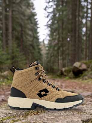 Lotto Bottes à lacets brun