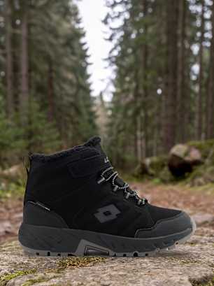 Lotto Schnürboots Schwarz