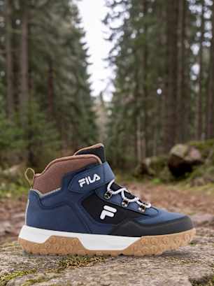 FILA Šněrovací boty Modrá