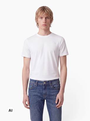 Kappa T-Shirt Weiß