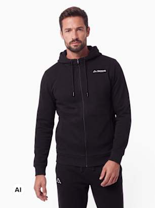 Kappa Trainingsjacke Schwarz