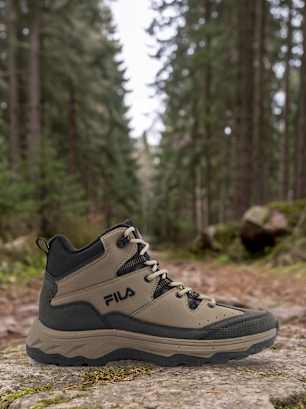 FILA Škornji z vezalkami Rjava