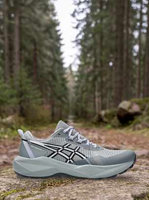ASICS Baskets de course gris