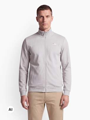 FILA Veste de sport Gris