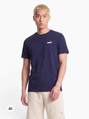 PUMA Tee-shirt Bleu foncé