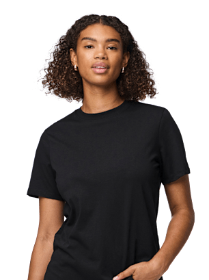 PIECES T-Shirt Schwarz