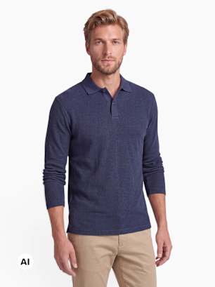 JJ Rebel Polo-Shirt Dunkelblau