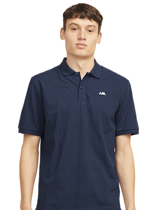 JJ Rebel Polo Bleu foncé