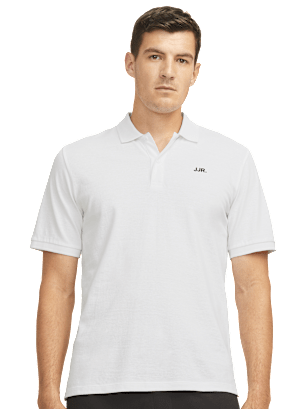 JJ Rebel Polo Blanc