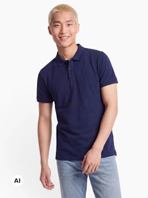 FILA Polo Bleu foncé