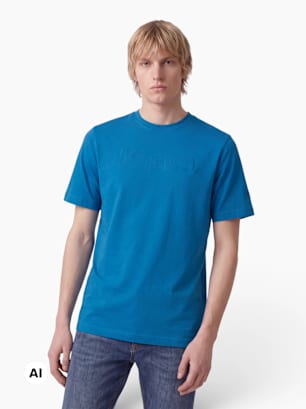 Kappa Tee-shirt Bleu foncé
