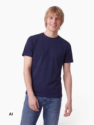 Kappa Tee-shirt Bleu foncé