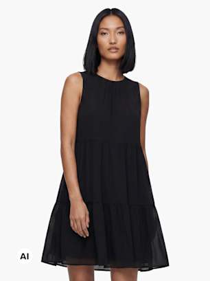 PIECES Kleid Schwarz