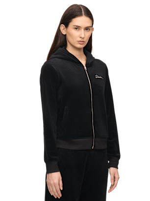 Skechers Hoodie Schwarz
