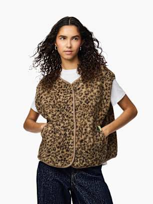 PIECES Weste Beige