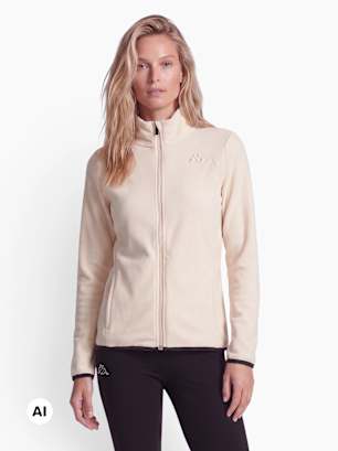Kappa Fleecejacke Beige