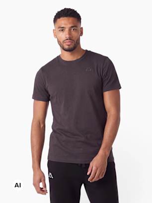 Kappa T-Shirt Schwarz