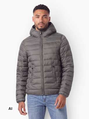 Kappa Winterjacke Dunkelgrün