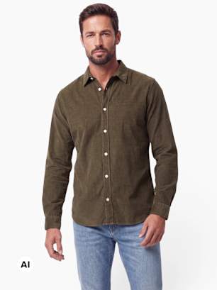 JJ Rebel Hemd Olive