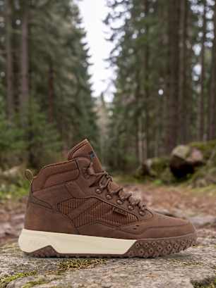 FILA Боти с връзки Кафяво