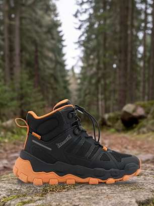 Landrover Schnürboots Schwarz