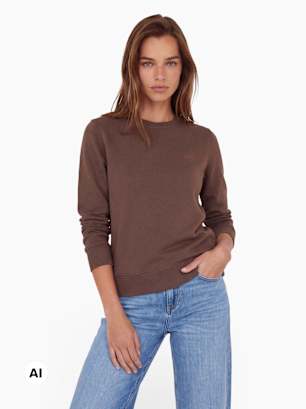 ESPRIT Sweatshirt Braun