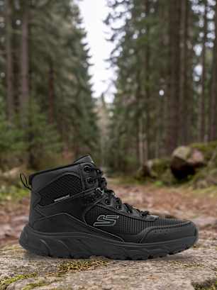 Skechers Schnürboots Schwarz