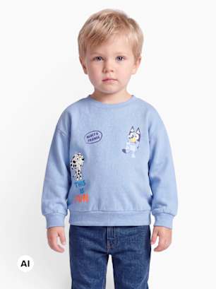 Bluey Sweatshirt Hellblau
