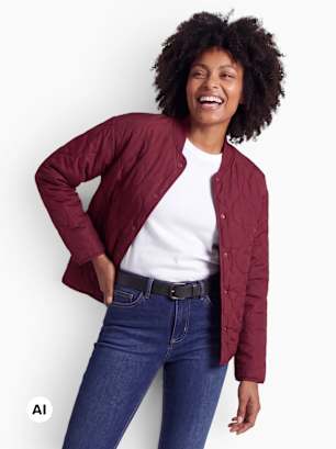 bonprix Jacke Bordeaux