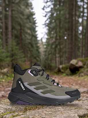 adidas Terrex Anylander Mid Rain.Rdy Wanderschuh Grün
