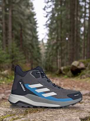 adidas Terrex Anylander Mid Rain.Rdy Wanderschuh Grau