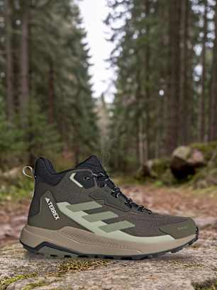 adidas Terrex Anylander Mid Rain.Rdy Wanderschuh Khaki