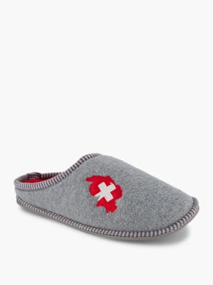 Wellness Pantoffel Hellgrau