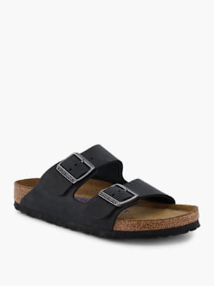 Birkenstock Tieffussbett-Pantolette Schwarz