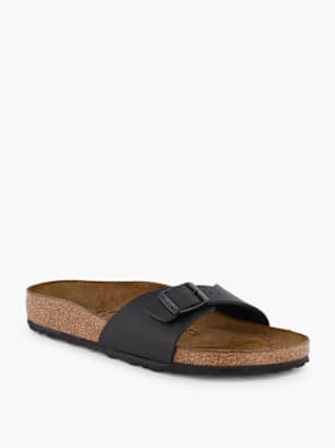 Birkenstock Tieffussbett-Pantolette Schwarz