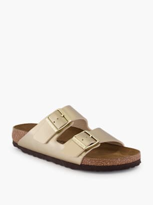 Birkenstock Tieffussbett-Pantolette Gold