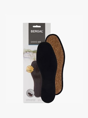 Bergal Schuhsohle Schwarz